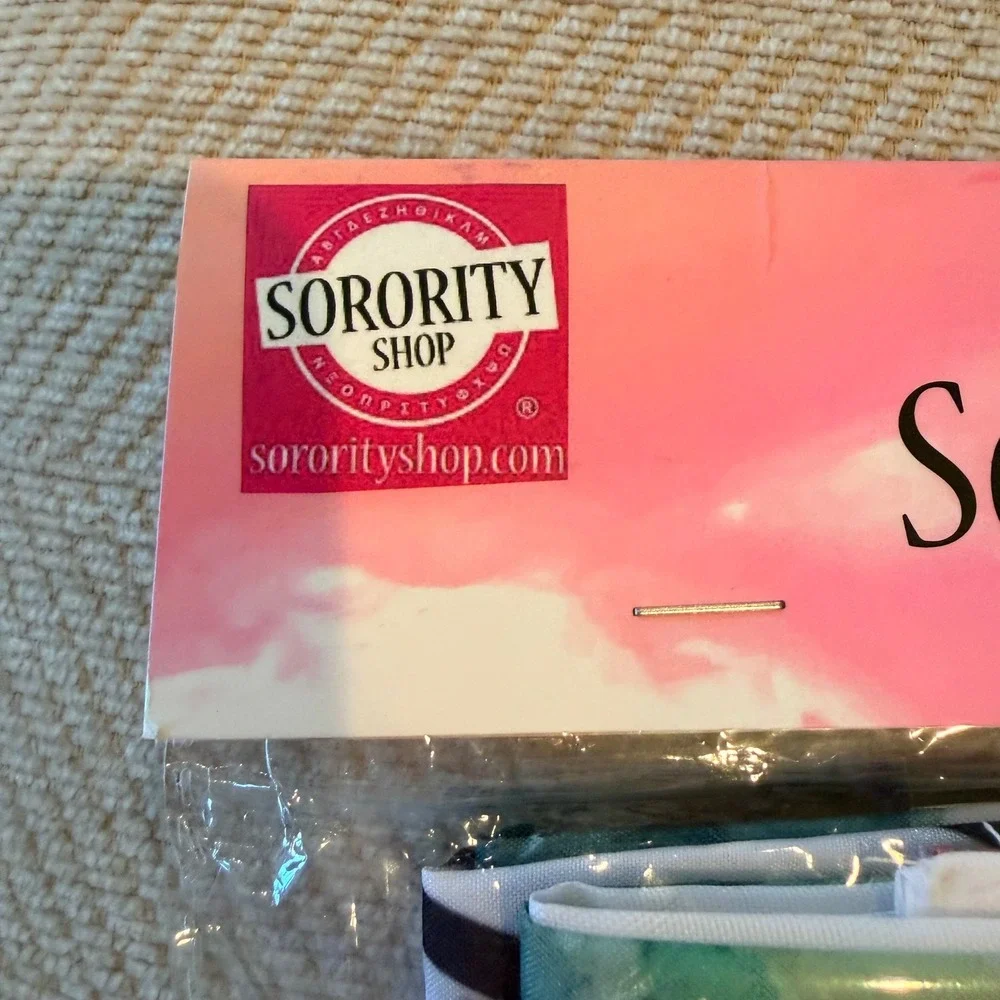 Sorority Shop Zeta Tau Alpha Succulent Floral Banner Flag Dorm Decor Pink 3x5ft